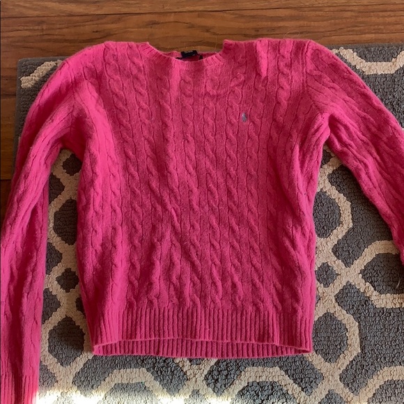Ralph Lauren Tops - Pink Ralph Lauren Wool Sweater